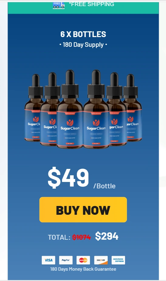 Sugar Clean - 6 Bottle